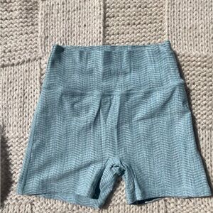 P'tula Light Blue Athletic Shorts